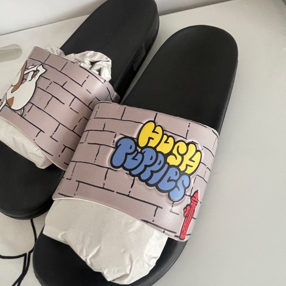 Mens genuine hush puppies sliders size 10 - Picture 3 of 10